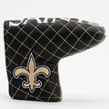 New Orleans Saints Split Quilted Tour Blade Golf Putter Cover
