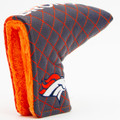 Denver Broncos Split Quilted Tour Blade Golf Putter Cover