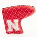 Nebraska Cornhuskers Split Quilted Tour Blade Golf Putter Cover