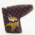 Minnesota Vikings Split Quilted Tour Blade Golf Putter Cover