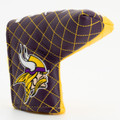 Minnesota Vikings Split Quilted Tour Blade Golf Putter Cover