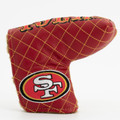 San Francisco 49ers Split Quilted Tour Blade Golf Putter Cover