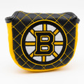 Boston Bruins Solid Quilted Golf Mallet Putter Cover
