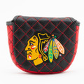 Chicago Blackhawks Solid Quilted Golf Mallet Putter Cover