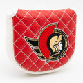 Ottawa Senators Solid Quilted Golf Mallet Putter Cover