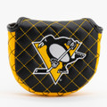 Pittsburgh Penguins Solid Quilted Golf Mallet Putter Cover