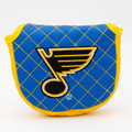 St. Louis Blues Solid Quilted Golf Mallet Putter Cover