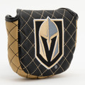 Vegas Golden Knights Solid Quilted Golf Mallet Putter Cover