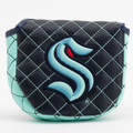 Seattle Kraken Solid Quilted Golf Mallet Putter Cover