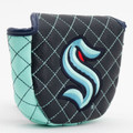 Seattle Kraken Solid Quilted Golf Mallet Putter Cover