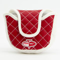 Arkansas Razorbacks Solid Quilted Golf Mallet Putter Cover