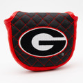 Georgia Bulldogs Solid Quilted Golf Mallet Putter Cover