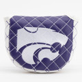 Kansas State Wildcats Solid Quilted Golf Mallet Putter Cover