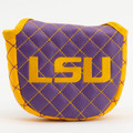 LSU Tigers Solid Quilted Golf Mallet Putter Cover