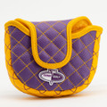 LSU Tigers Solid Quilted Golf Mallet Putter Cover