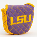 LSU Tigers Solid Quilted Golf Mallet Putter Cover