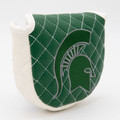 Michigan State Spartans Solid Quilted Golf Mallet Putter Cover
