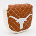 Texas Longhorns Solid Quilted Golf Mallet Putter Cover