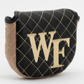 Wake Forest Demon Deacons Solid Quilted Golf Mallet Putter Cover