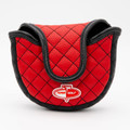 Wisconsin Badgers Solid Quilted Golf Mallet Putter Cover