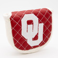 Oklahoma Sooners Solid Quilted Golf Mallet Putter Cover