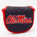 Mississippi Rebels Solid Quilted Golf Mallet Putter Cover