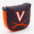 Virginia Cavaliers Solid Quilted Golf Mallet Putter Cover
