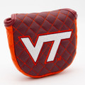 Virginia Tech Hokies Solid Quilted Golf Mallet Putter Cover