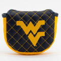 West Virginia Mountaineers Solid Quilted Golf Mallet Putter Cover