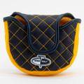 West Virginia Mountaineers Solid Quilted Golf Mallet Putter Cover