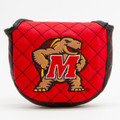 Maryland Terrapins Solid Quilted Golf Mallet Putter Cover