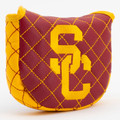 USC Trojans Solid Quilted Golf Mallet Putter Cover
