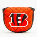 Cincinnati Bengals Solid Quilted Golf Mallet Putter Cover