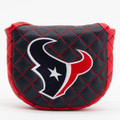 Houston Texans Solid Quilted Golf Mallet Putter Cover