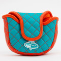 Miami Dolphins Solid Quilted Golf Mallet Putter Cover