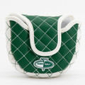 New York Jets Solid Quilted Golf Mallet Putter Cover