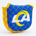 Los Angeles Rams Solid Quilted Golf Mallet Putter Cover
