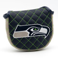 Seattle Seahawks Solid Quilted Golf Mallet Putter Cover