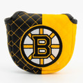 Boston Bruins Split Quilted Golf Mallet Putter Cover