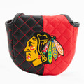 Chicago Blackhawks Split Quilted Golf Mallet Putter Cover