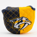 Nashville Predators Split Quilted Golf Mallet Putter Cover