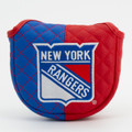New York Rangers Split Quilted Golf Mallet Putter Cover
