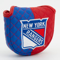 New York Rangers Split Quilted Golf Mallet Putter Cover