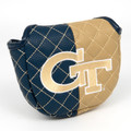 Georgia Tech Yellow Jackets Split Quilted Golf Mallet Putter Cover