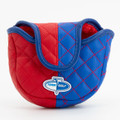 Kansas Jayhawks Split Quilted Golf Mallet Putter Cover