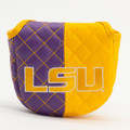 LSU Tigers Split Quilted Golf Mallet Putter Cover