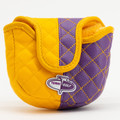 LSU Tigers Split Quilted Golf Mallet Putter Cover