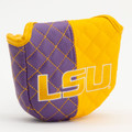 LSU Tigers Split Quilted Golf Mallet Putter Cover