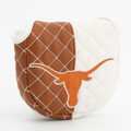 Texas Longhorns Split Quilted Golf Mallet Putter Cover