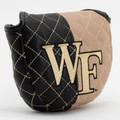 Wake Forest Demon Deacons Split Quilted Golf Mallet Putter Cover
